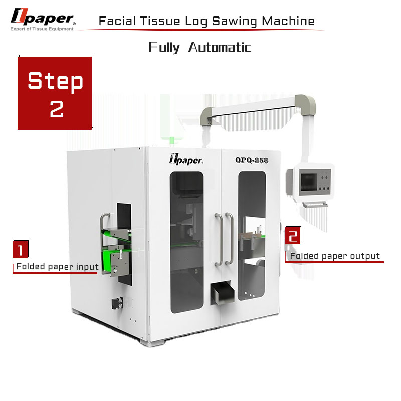 3500 kg Air Consumption 200-260L/min Full Automatic Facial Tissue Machine for Market
