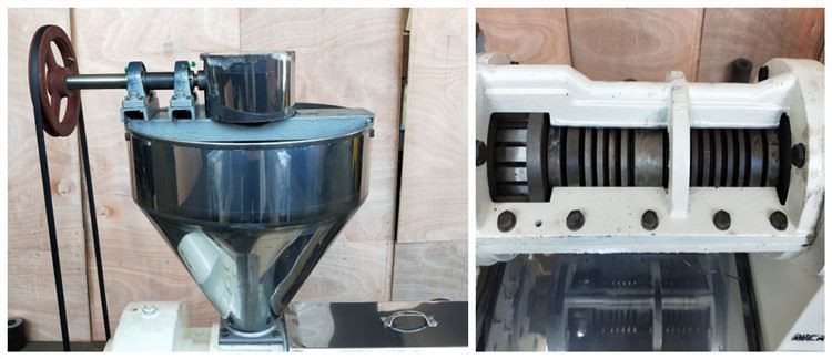 ZX130 450-500kg/H Electric Oil Press Machine Low Power Consumption Refined Crafts