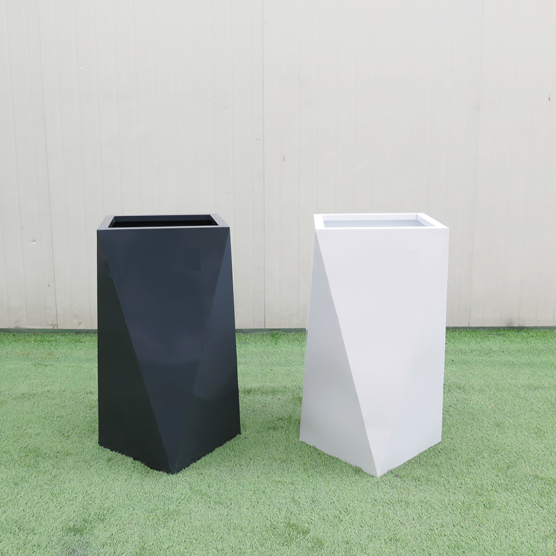 Hotsale Factory Outlet Flower Pot Modern Design Garden Planter Pot Commercial Shopping Mall Flower Box