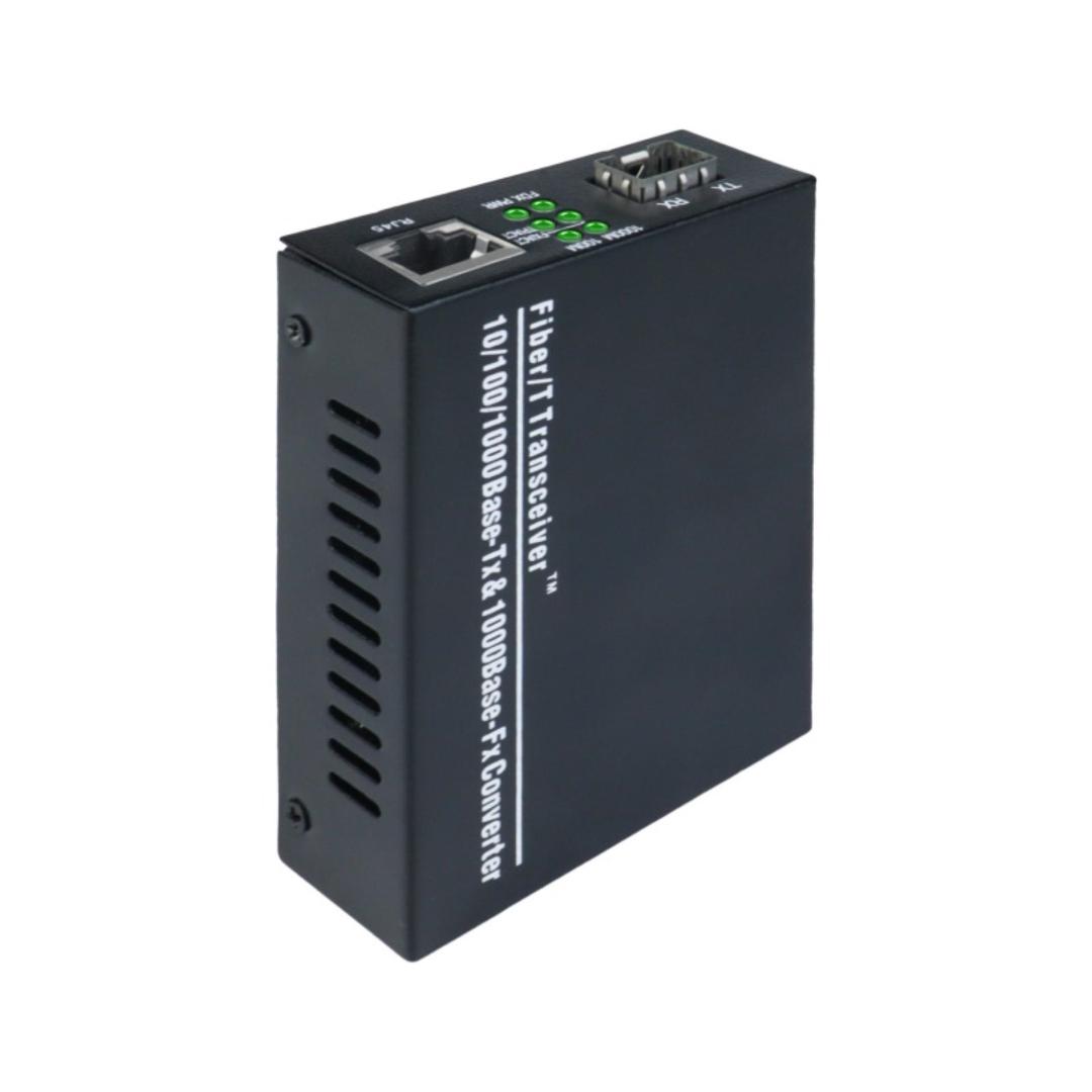 Packet Forwarding Rate 4.32 Mpps Media Converter for 10/100M Single Fiber Network