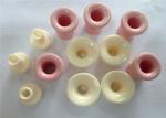 Surface Polished Alumina Ceramic Parts / Textile Machinery Eyelets Yarn Guide
