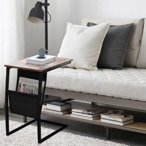 China Industrial Style Mobile Tomile Livingroom End Table 13.45lbs wholesale