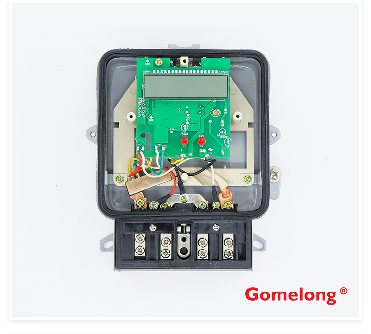 China factory supplied top quality single-phase two-wire smart electronic kwh active register energy meter