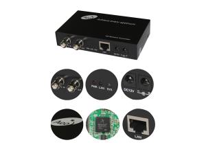 China CE 10/100/1000M IP Ethernet Over Coaxial Converter wholesale