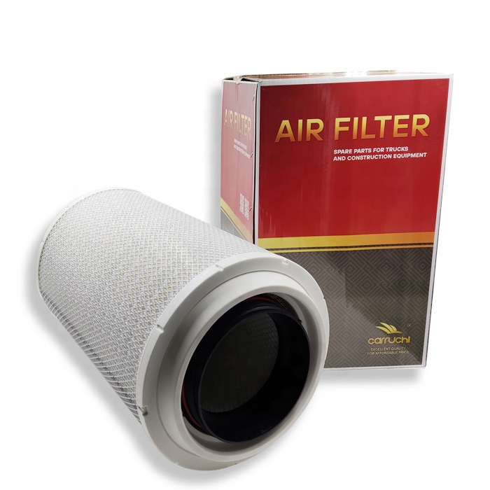 Wg9725190102 HOWO Heavy Duty Air Filter Easy Replacement Shacman Air Filter