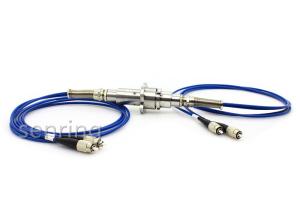 China Senring 2 Channels Fiber Optic Slip Ring Single Mode 850nm wholesale