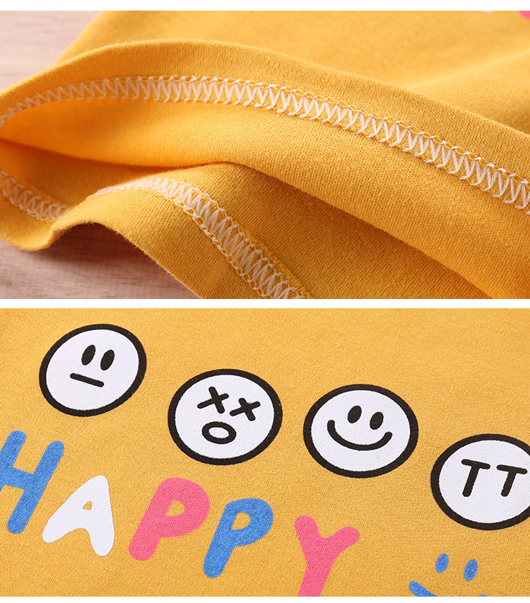 Breathable Children'S Pajama Set Cotton Boys And Girls Homewear