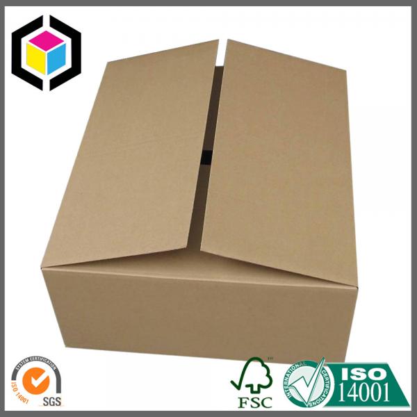 Quality Plain Brown No Printing Double Wall Corrugated Box; Single Wall Packaging Box for sale