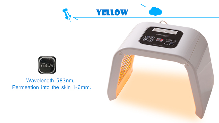 Photon Therapy Anti Aging Machine Blue Red Led Light Therapy Device