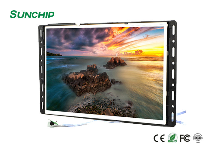 Infrared Remote Control Open Frame LCD Monitor WiFi Ethernet EDP LVDS Capacitive Touch