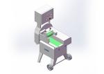 Restaurants Electric Conveyor Belt Lettuce Cutting Machine
