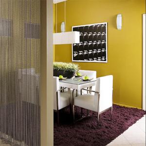 China Hot sale fashion Stainless Steel Ball Chain Curtain metal bead curtain room divider partition wholesale