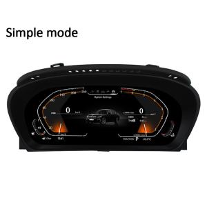 China 12.3 Inch LCD Digital Instrument Cluster For 2007-2013 BMW X6 E72 E71 Series wholesale