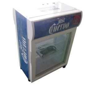 China 35L two glass door Mini cooler, Cola Fridge wholesale