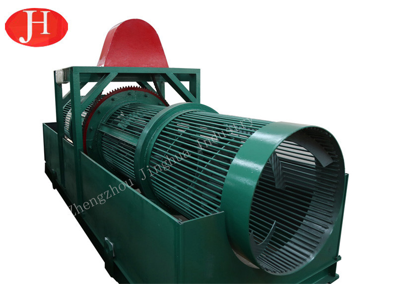 Energy Save Cage Cleaning Machine For Starch Raw Material Sand Remove