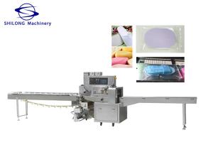 China Disposable Hotel Towel Flow Horizontal Packing Machine 4020mm Air Filling Antiwear wholesale