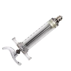 China Vaccine Plastic Reusable Syringe 100ml Sheep Injection Gun Livestock wholesale