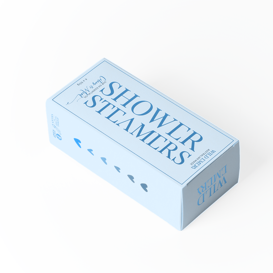 Paperboard Square Perfume Empty Bottle Box for Shower Steam Machine Custom Design Thickness