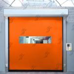 Anti Collision Industrial High Speed Door Flexible Pvc Roll Up Doors
