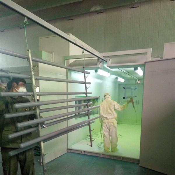 PP Horizontal Powder Coating Line Aluminium Powder Coating Plant CE