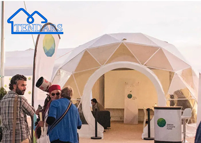 Commercial Protection Combined PVC UV Igloo Dome Tent For Outdoor Activities