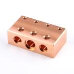 Machining Brass Hydraulic Valve Blocks CNC Milling Stainless Steel Hydraulic