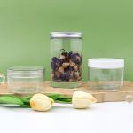 280ML Clear Plastic Container Cosmetic Jar With Lids