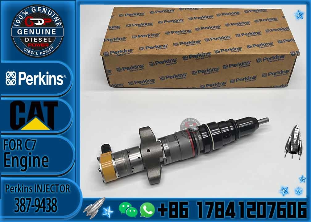 Excavator Parts E336D E330D C9 Engine Common Rail Fuel Injector 557-7633 387-9438 387-9432 387-9433