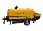 Hydraulic Cement Pumping Equipment , Small Portable Concrete Pump Machine