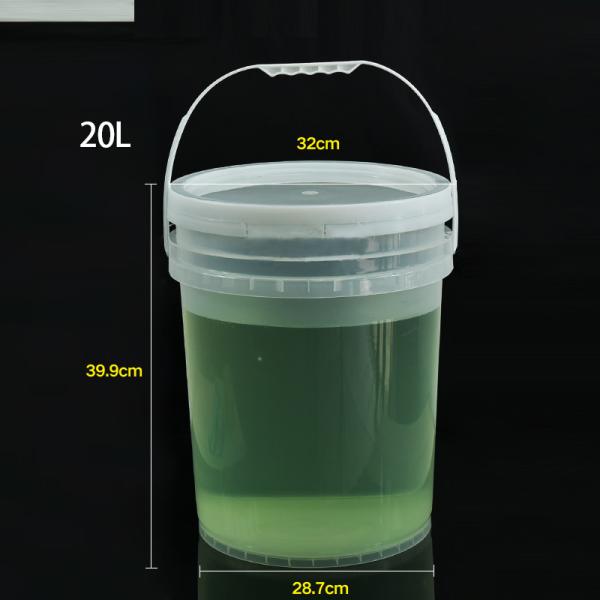 Round 20L Tap 5 Gallon Multi-Functional Coaches Bucket Cooling Kegs Stripe
