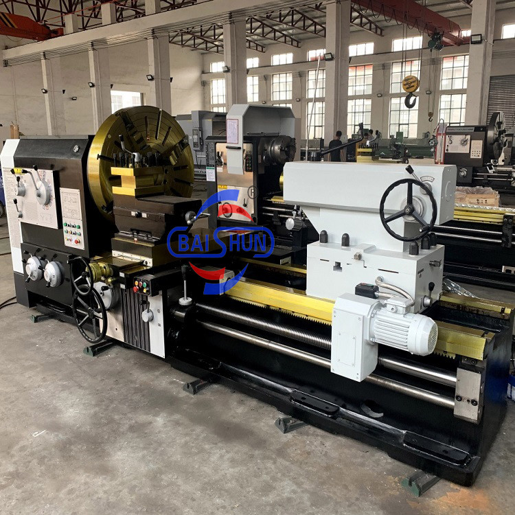 CW61220 Customizable Large Shaft Turning Horizontal Metal Lathe Machine Universal