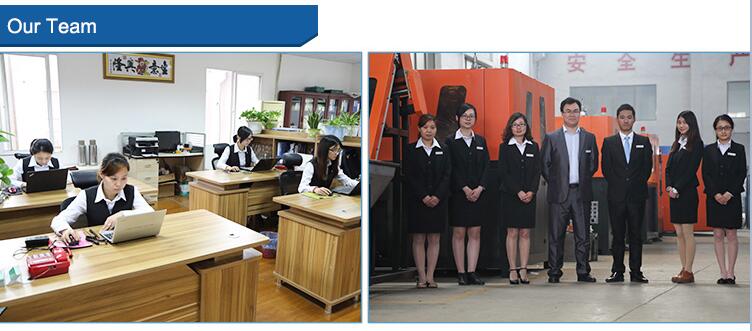 PLC Control Automatic Blowing Machine , 5L Bottle Maker Machine For Edible Oil
