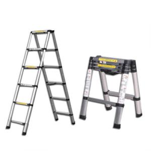 China Multipurpose Aluminum Folding Hand Truck Telescopic A Frame Extension Ladder wholesale