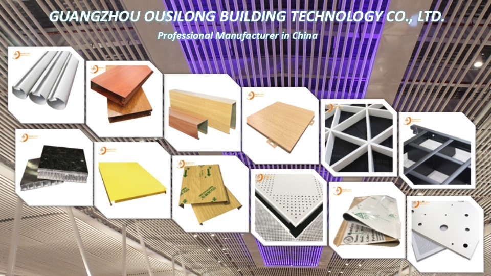 Acoustic False Aluminium Perforated Metal Ceiling Panel 600 X 600 X 0.6mm