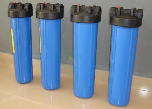 China Plastic / PVC / PP Security Water Filter Housing For Water Treatment Purification Machine wholesale