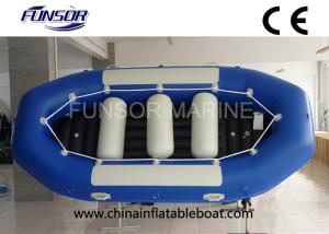China Heavy Duty 4 Person Inflatable Drift Boat Inflatable Fishing Dinghy Weight 58kg wholesale