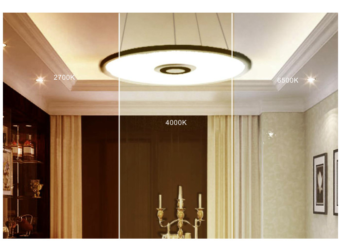 Double Speaker LED Bluetooth Light Bulb , Super Slim Susponsion Remote Control Light Bulb