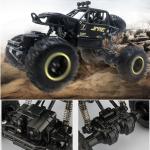 1 18 4WD Electric RC Cars Rechargeable 2.4Ghz Off Road Rock Crawler for Kids