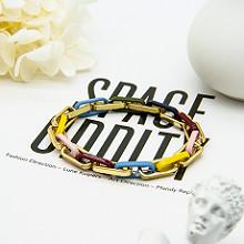 China Charm Tennis Men'S Bangle Bracelet Hollow Leaves Beaded Bracelets Jewelry wholesale