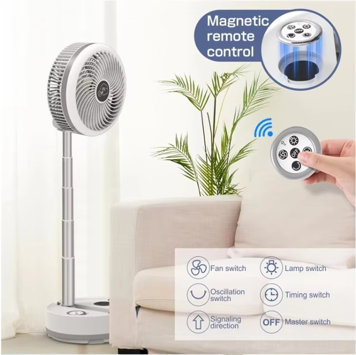 Socool Fan 40000mAh Portable Fan Type-C Foldable Fan Rechargeable Outdoor Camping Fan