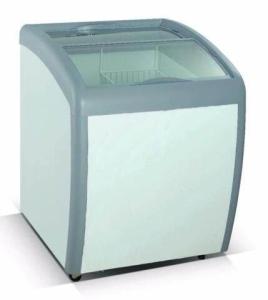 China Accurate Temperature Display Chest Freezer , Commercial Chest Freezer Glass Top wholesale