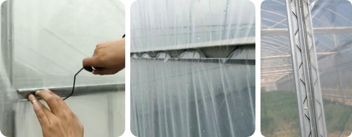 200micron Plastic Film Agriculture For Greenhouse Covering Material