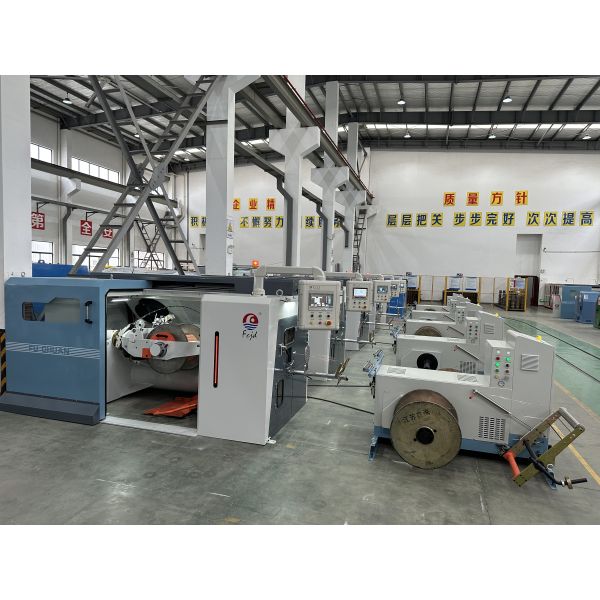 Double Twist Bunching Machine Offering Robust Construction High Speed Operation
