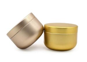 China Food Grade Portable Aluminum Packaging Jars , Cosmetic Cream Jars With Screw Cap wholesale
