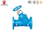 Energy Saving Fire Fighting Valves Lock Show Word Balanced Cast / Ductile Iron