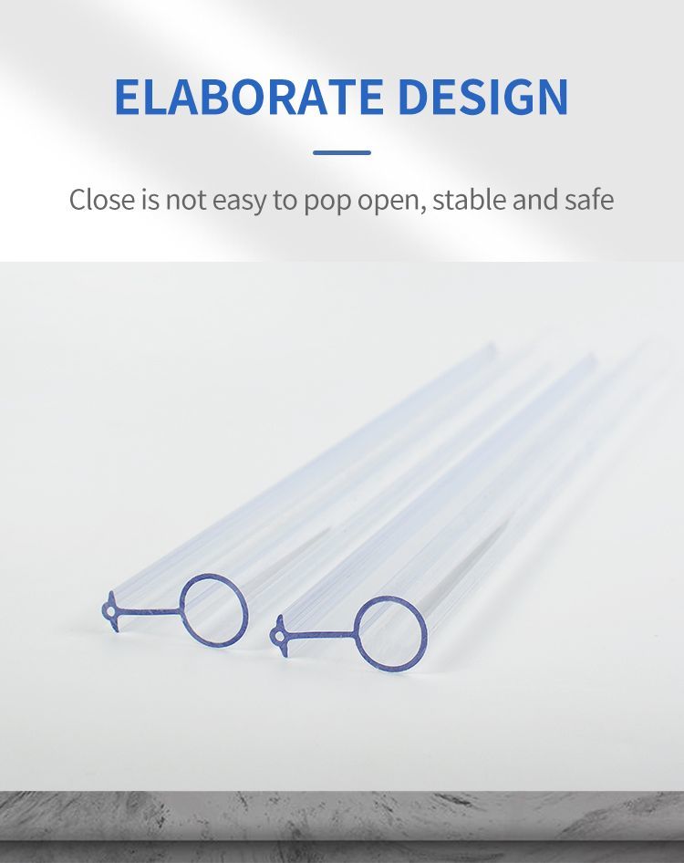Clear Plastic Tube Lamp Cover Customized