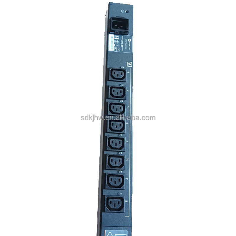MPH2 Single Phase PDU C13 16A 1P High Power Input Switch for Network Cabinet No Plug
