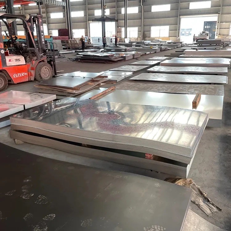 Boiler Flat Galvanized Steel Plate Decoiling Carbon Steel Profile For Agricultural