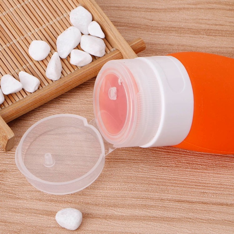 Leaf Shaped Leak Proof Travel Bottles Wide Mouth Design Easy To Fill