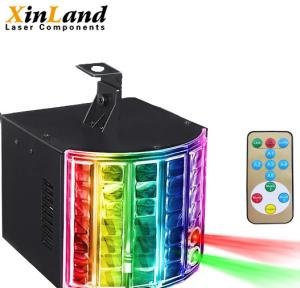 China Party DJ Disco Lights 6 Colors LED Sound Activated Laser Light wholesale